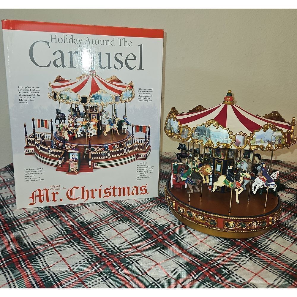 The Mr. Christmas Holiday Around The Carousel